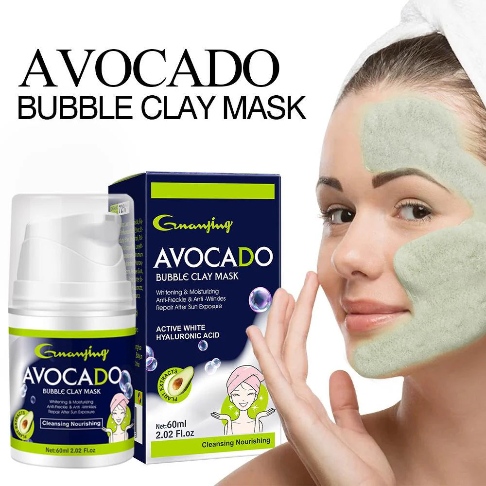 Avocado Bubble Cleansing Exfoliating & Pores Cleaning Facial Mask